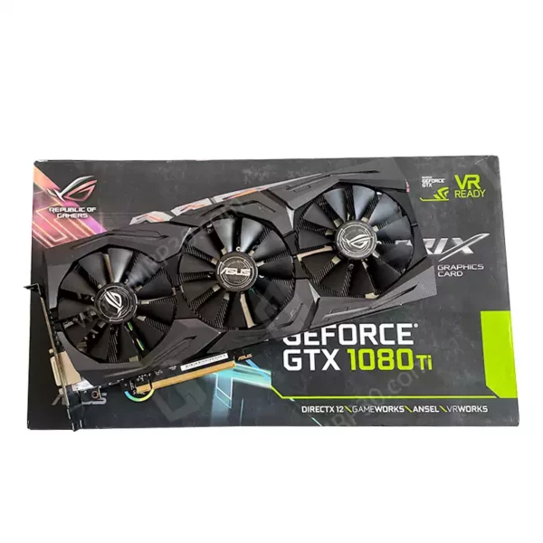 کارت گرافیک ASUS ROG STRIX GTX 1080 Ti 11G استوک