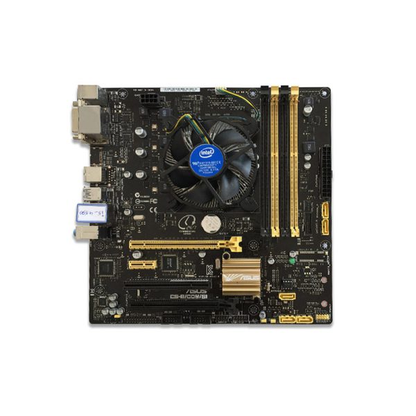 مادربرد ایسوس ASUS CS-BCOMSI Q87 + پردازنده اینتل Intel Core i5 4590