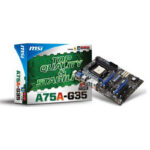 مادربرد ام‌اس‌آی MSI A75A-G35 + پردازنده AMD X4-631