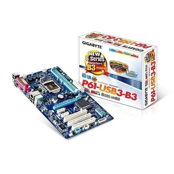 باندل مادربرد گیگابایت Gigabyte P61-USB3-B3 + پردازنده Intel Pentium G860
