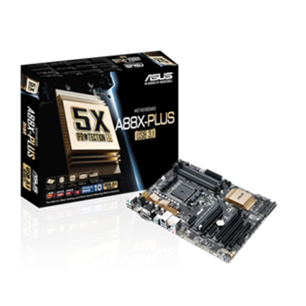 باندل مادربرد ایسوس ASUS A88X-PLUS USB3 + AMD A8 7650K