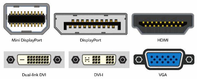 انتخاب پورت مناسب بین DVI ،DisplayPort ،HDMI یا VGA 7 پورت hdmi, پورت vga , پورت dvi, پورت displayport پورت hdmi