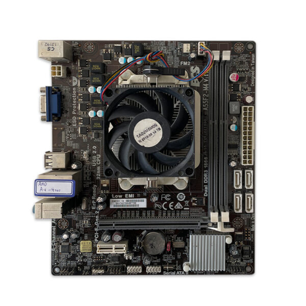 باندل مادربرد ECS EliteGroup A55F2-M4 + AMD A4 4000