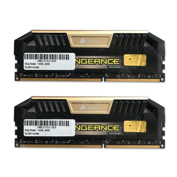 پک 16 گیگ رم Corsair Vengeance Pro Series 16GB (8x2) DDR3 2400Mhz استوک با گارانتی