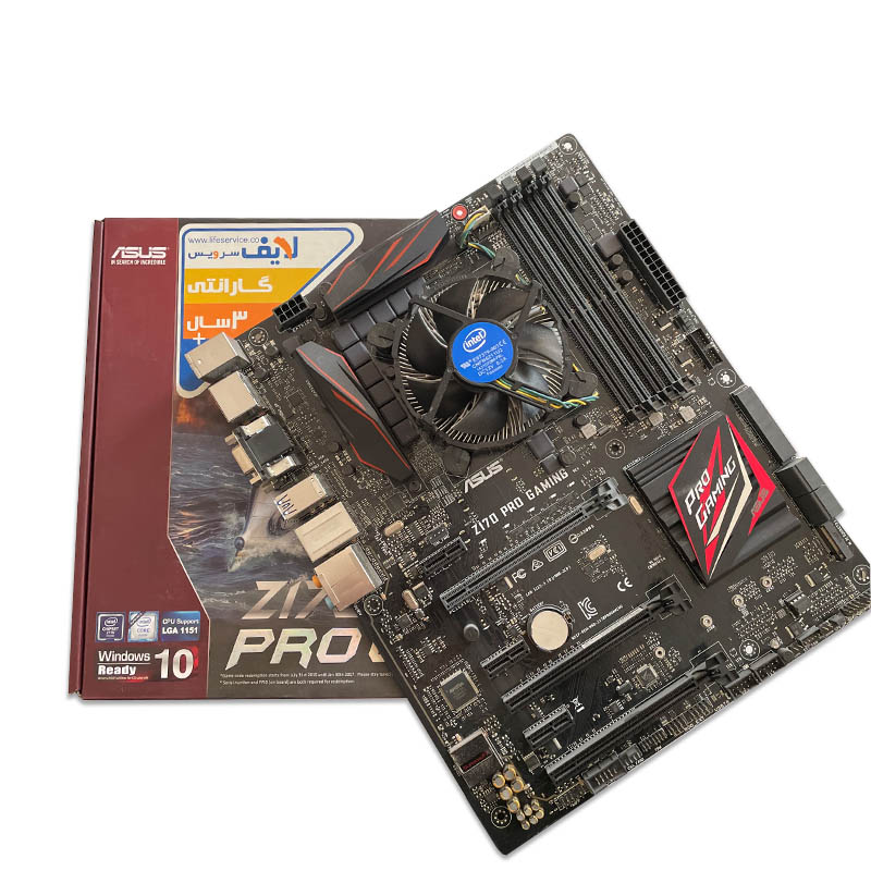 باندل مادربرد و پردازنده ASUS Z170 PRO Gaming + Intel Core i7 6700