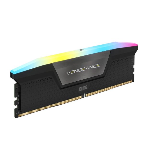 رم کورسیر CORSAIR VENGEANCE RGB 16G DDR5 5200MHZ آکبند گارانتی تا 1406/09