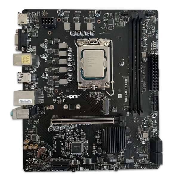 باندل مادربرد MSI PRO H610M-E DDR4 + i3 12100F استوک در حد نو