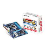 مادربرد گیگابایت GIGABYTE H61M-S2V-B3 + پردازنده Intel Pentium G2020