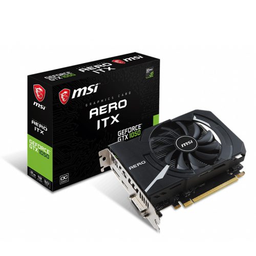 کارت گرافیک اMSI GEFORCE GTX 1050 AERO ITX 2G OC قیمت و خرید