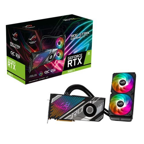 کارت گرافیک ایسوس ASUS ROG Strix LC RTX 3080 Ti OC 12G GDDR6X