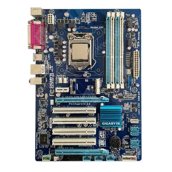 باندل گیگابایت GIGABYTE GA-P75-D3 + Intel CORE I7 2600