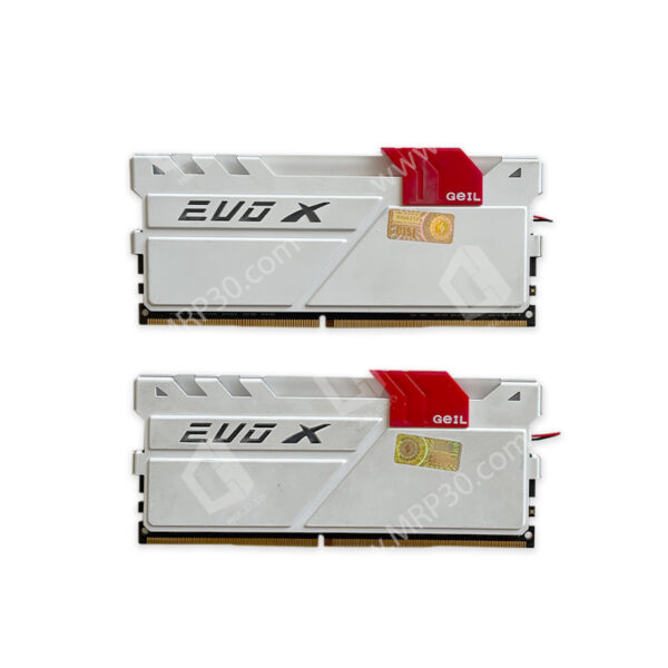 پک رم 2 عددی گیل Geil Evo X 16GB (8GBX2) DDR4 2400Mhz Stock - با گارانتی ایستا