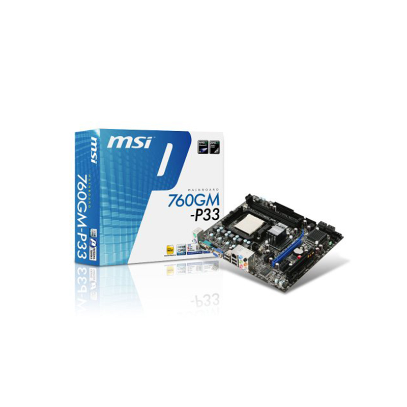 باندل مادربرد MSI 760GM-P33 + AMD X3 455