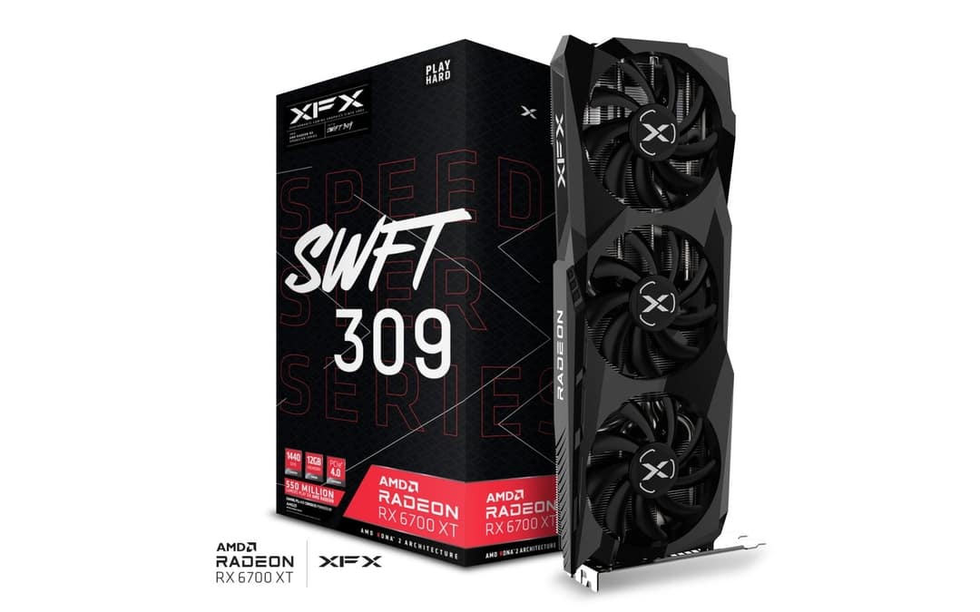 XFX Speedster SWFT309 RX 6700 XT 12G GDDR6