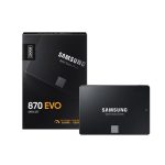 حافظه سامسونگ SSD Samsung 870 EVO 250GB آکبند با گارانتی تا 1406/08