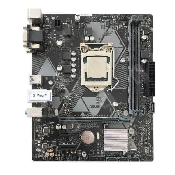خرید باندل مادربرد H310M-K و پردازنده i3 9100F