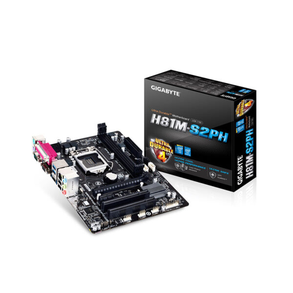 باندل مادربرد Gigabyte H81M S2PH + Intel Core i3 4130