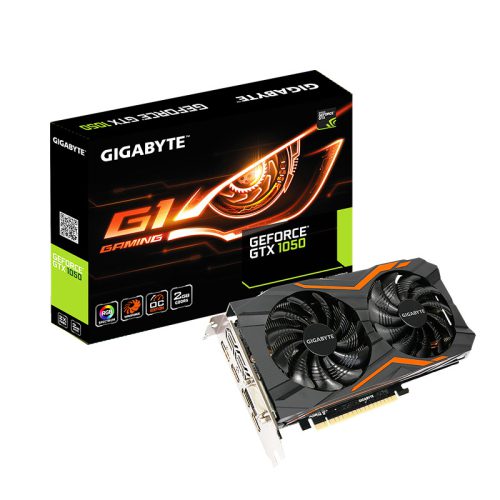 کارت گرافیک گیگابایت Gigabyte GTX 1050 G1 Gaming 2G GDDR5
