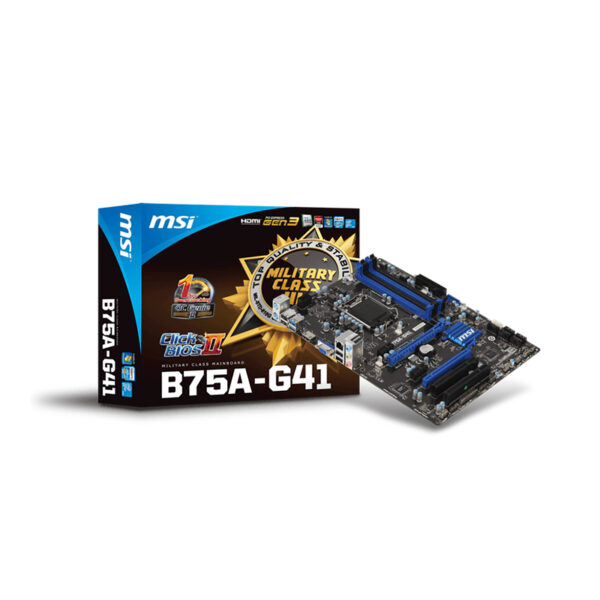 باندل مادربرد ام اس آی MSI B75A-G41 + Intel Core i3 3220