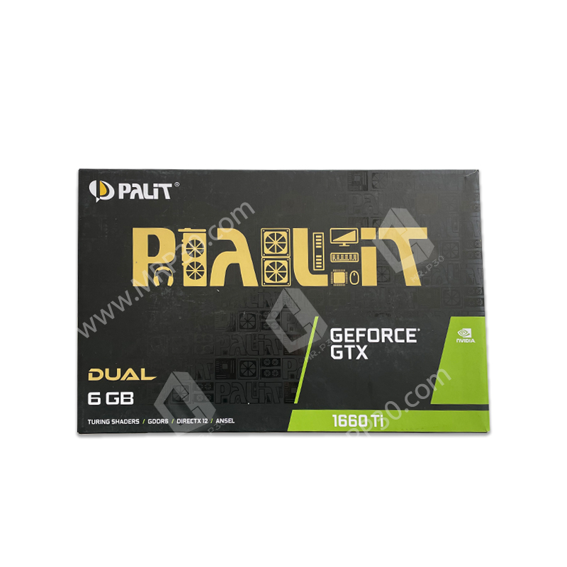 کارت گرافیک پلیت Palit GTX 1660 Ti Dual 6G GDDR6 قیمت و خرید