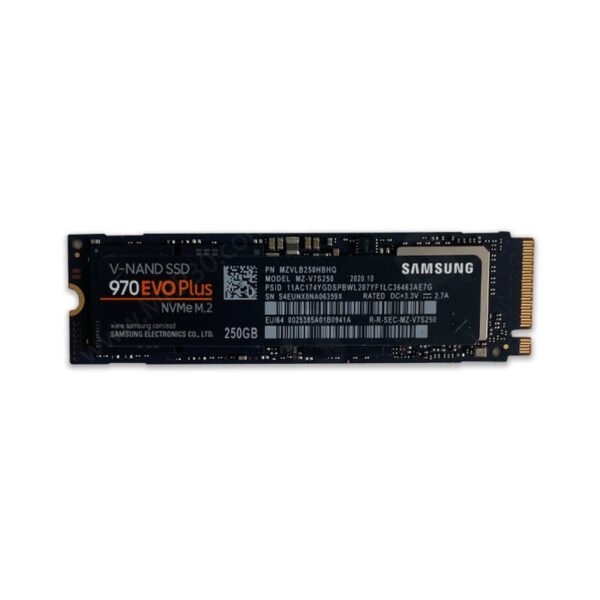 حافظه SSD سامسونگ Samsung 970 EVO NVMe M.2 250GB Stock