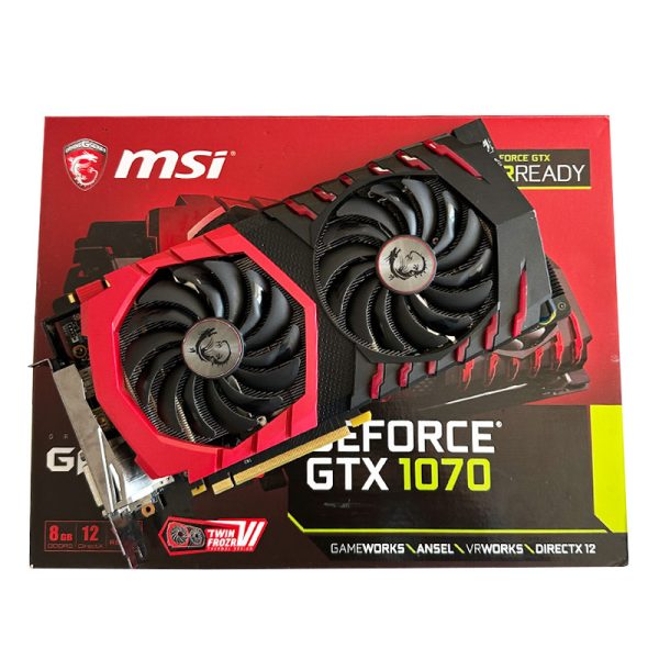 کارت گرافیک ام‌اس‌آی MSI GTX 1070 GAMING X 8G GDDR5 استوک در حد نو