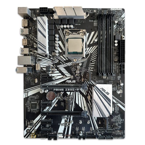 باندل مادربرد ایسوس ASUS Prime Z390-P + Intel i9 9900K استوک در حد نو