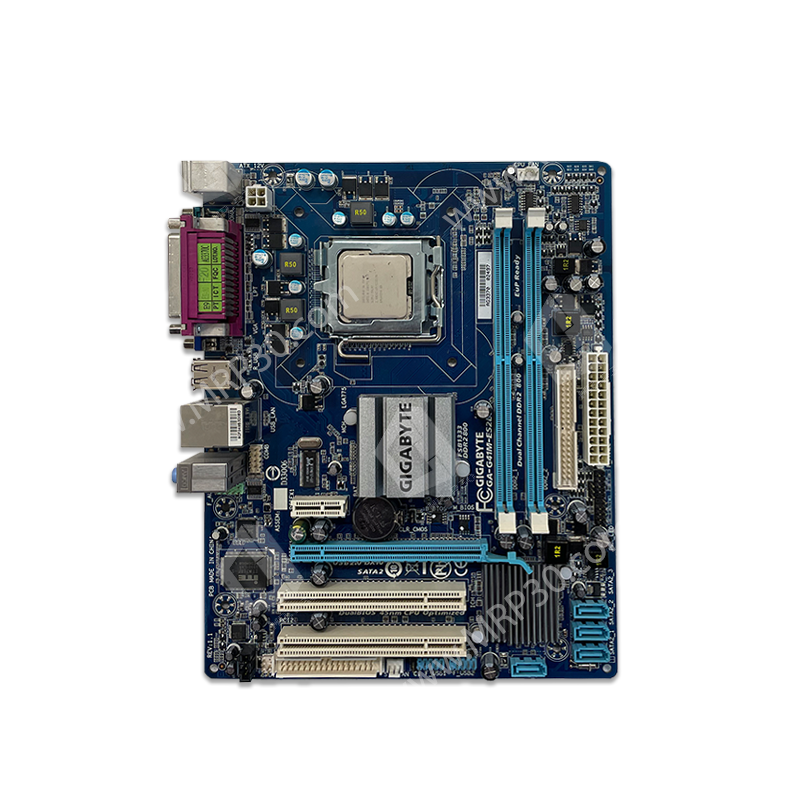 Gigabyte G41M ES2L + Intel E8400 (1) باندل مادربرد گیگابایت Gigabyte G41M ES2L + Core 2 Duo E8400 - Image 1