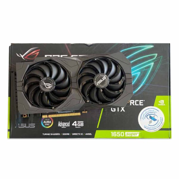 گرافیک Asus Rog Strix GTX 1650 Super Advanced Gaming 4G GDDR6 استوک