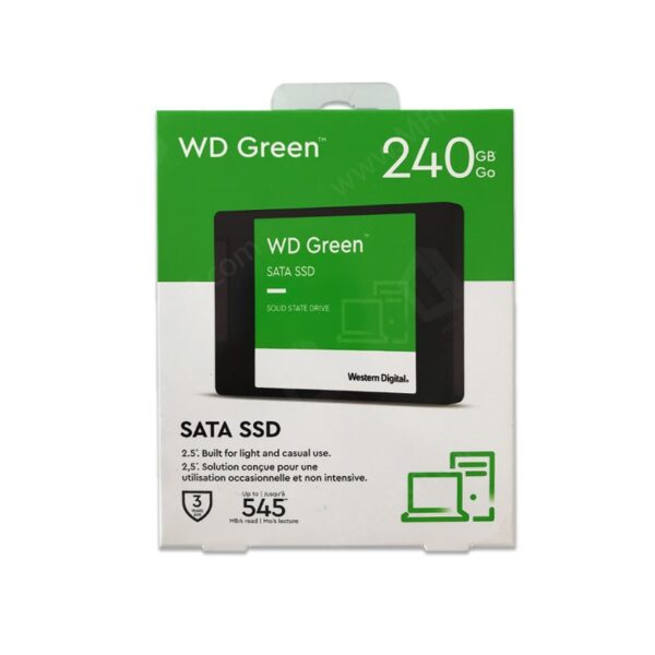 حافظه SSD وسترن Western Digital (WD) Green 240GB