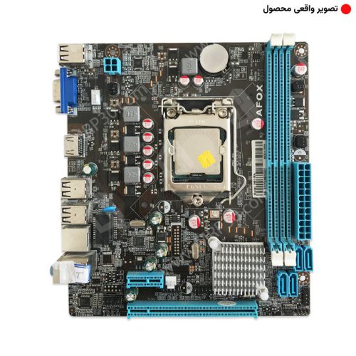باندل مادربرد ایفاکس Afox H61M-MA + Intel Pentium G620