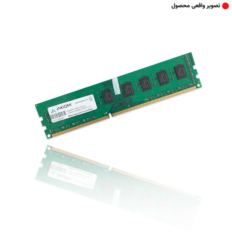 رم اکسیوم Axiom 4GB DDR3 1600Mhz