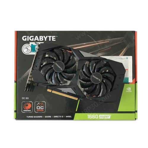 کارت گرافیک گیگابایت Gigabyte GeForce GTX 1660 SUPER OC 6G GDDR6 Stock