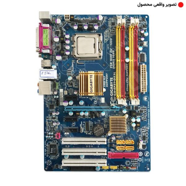 باندل مادربرد گیگابایت Gigabyte EP31 DS3L + Intel Pentium E2160