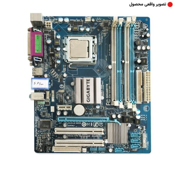 باندل مادربرد گیگابایت Gigabyte G41M COMBO + Intel Core 2 Duo E7500