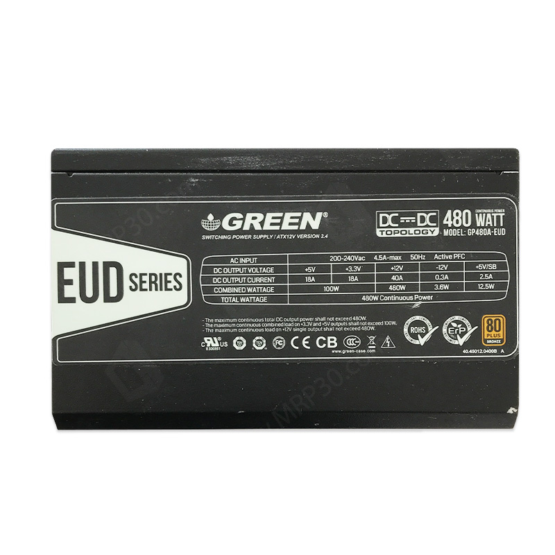 پاور 480 وات گرین Green GP480A EUD Stock
