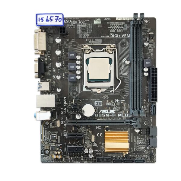 باندل مادربرد ایسوس ASUS B85M-F PLUS + Intel Core i5 4570