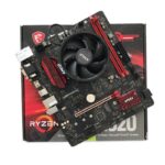 باندل مادربرد MSI A320M GAMING PRO + پردازنده Ryzen 3 PRO 2200G