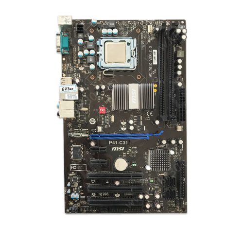 باندل مادربرد  MSI P41-C31 + Intel Core 2 Duo E7300
