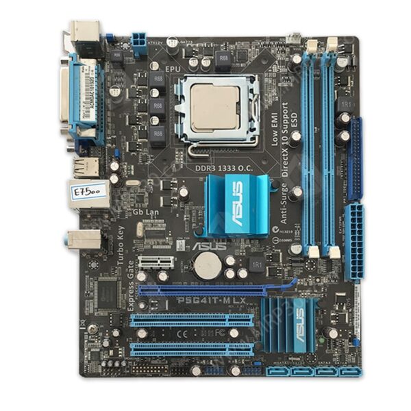 باندل مادربرد ASUS P5G41T-M LX + Intel Core 2 Duo E7500