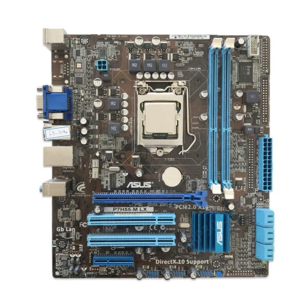 باندل مادربرد ایسوس ASUS P7H55-M LX + Intel Core i3 540