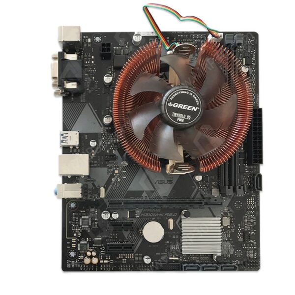 باندل مادربرد ASUS Prime H310M-K R2.0 + Intel Core i5 9400F + Fan TinyGold Stock