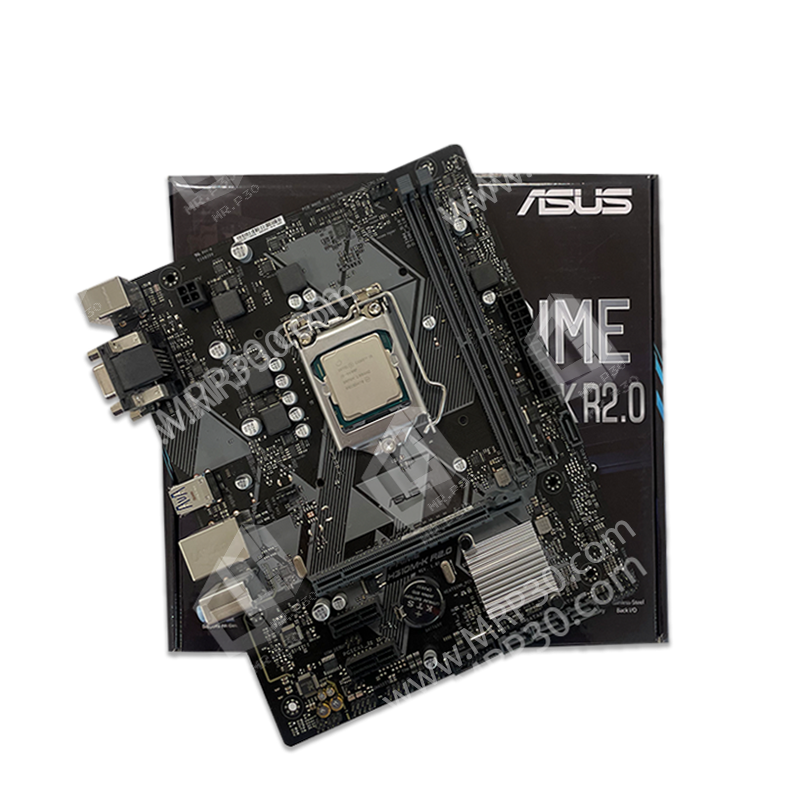 ASUS PRIME H310M-KR2.0+i5 9400F (3) باندل مادربرد ASUS Prime H310M-K R2.0 + i5 9400F + Fan TinyGold استوک - Image 1