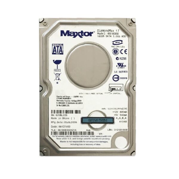 هارد دیسک مکستور Maxtor DiamondMax 17 160GB