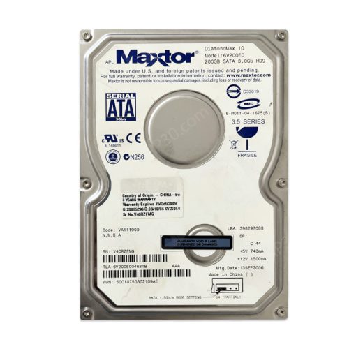 هارد دیسک مکستور Maxtor DiamondMax 200GB