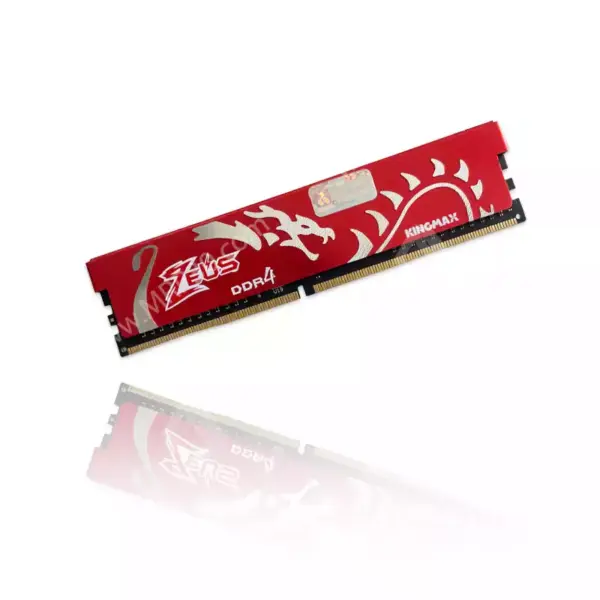 رم کینگ مکس 8 گیگ Kingmax Zeus 8GB DDR4 3000Mhz استوک با گارانتی آواژنگ