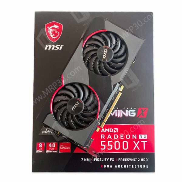 کارت گرافیک ام اس آی MSI RX 5500 XT GAMING X 8G GDDR6 استوک
