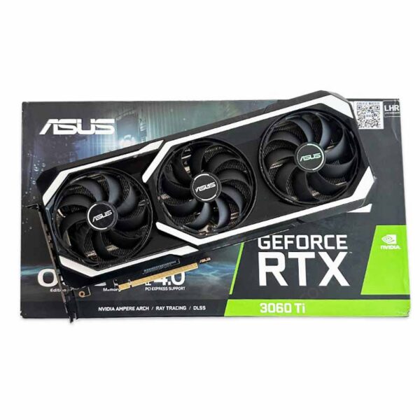 کارت گرافیک ایسوس Asus RTX 3060 Ti OC Megalodon 8G GDDR6 استوک