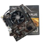 باندل مادربرد MSI A320M PRO-VD PLUS + RYZEN 3 1200 همراه فن AMD
