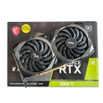 کارت گرافیک ام‌اس‌آی MSI RTX 3060 Ti Ventus 2X OC LHR 8G GDDR6 استوک در حد نو